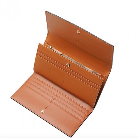 MCM signature logo-print coated canvas tri-fold wallet. - Picture 11 of 14